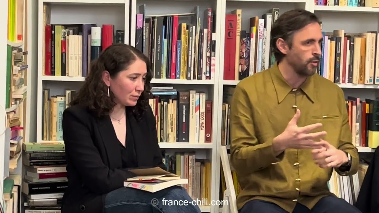 Encuentro con Daniel Matamala en París. 
