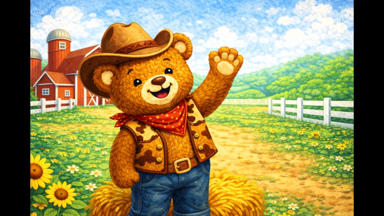 👉 Wujek Kowboj! 🤠🐻 | Teledysk | Piosenka dla dzieci | Mambo Jambo