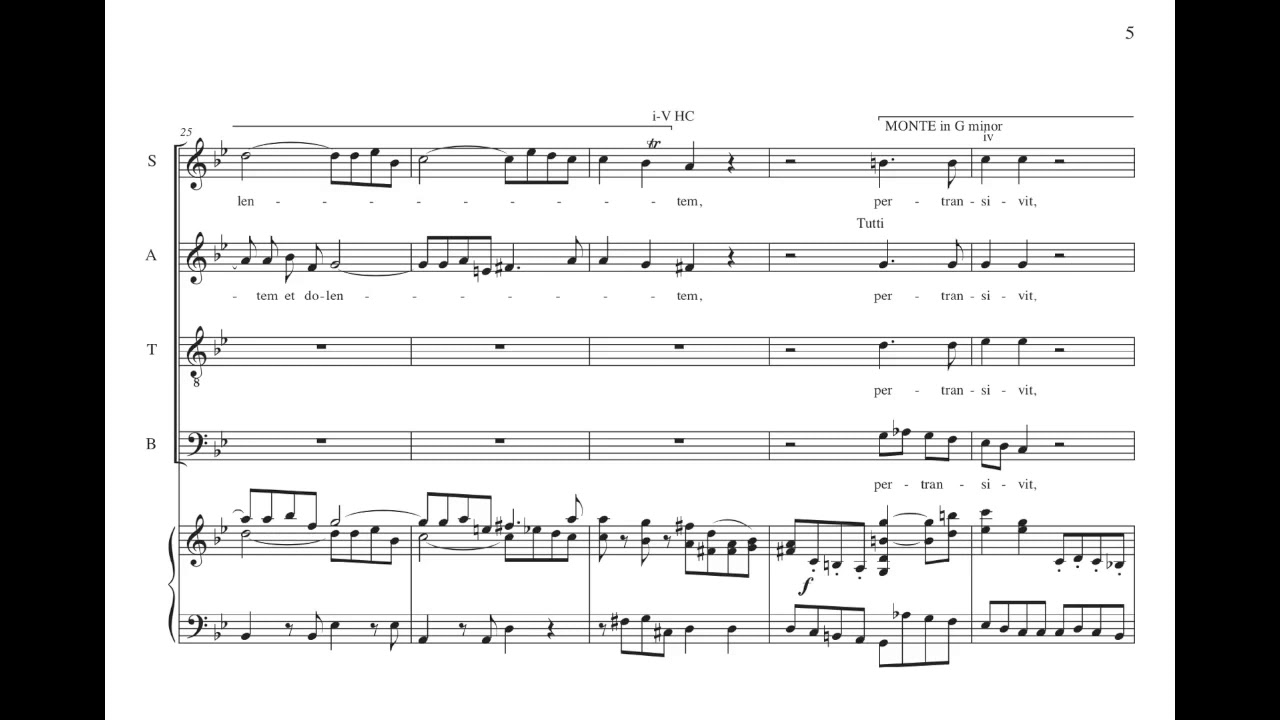 First Hearing: Virtual Performance of Andrea Bernasconi's Stabat Mater in G minor (part 1)