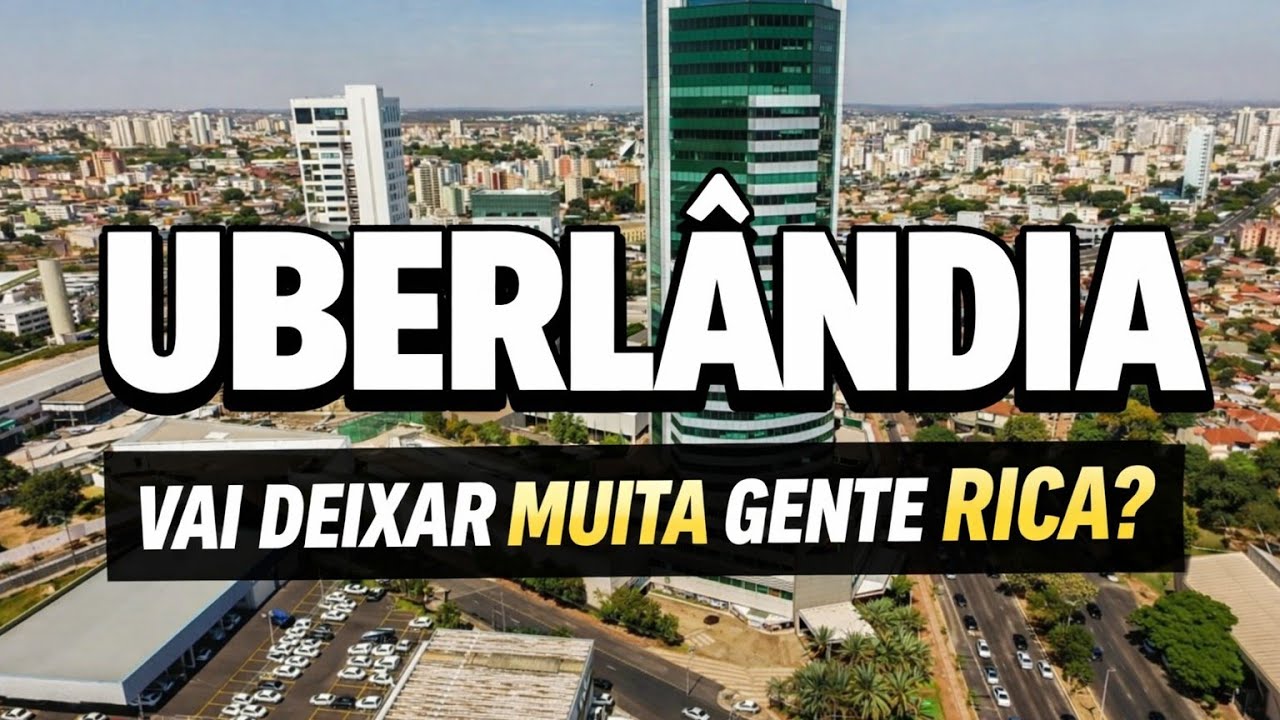 UBERLÂNDIA (MG). Cidade dos BILHÕES com Emprego Sobrando, Crescimento INSANO e fazendo muitos RICOS.