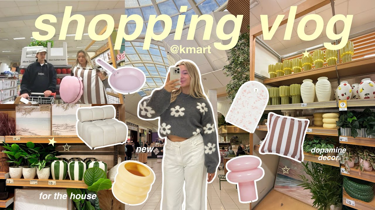 ВЛОГ ИЗ KMART ⭐️ идем за декором!! новинки, мебель + примерка одежды