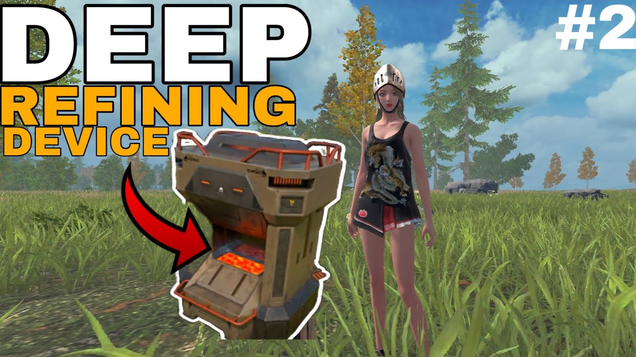 We fought for the tank and got deep refining device