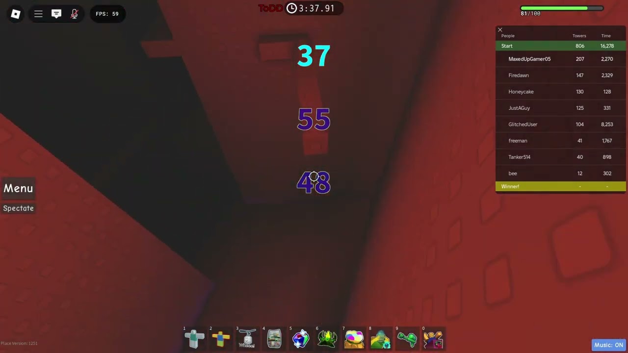 [EToH] Tower of Deep Darkness Speedrun Glitchless% Former WR (5:49.27)