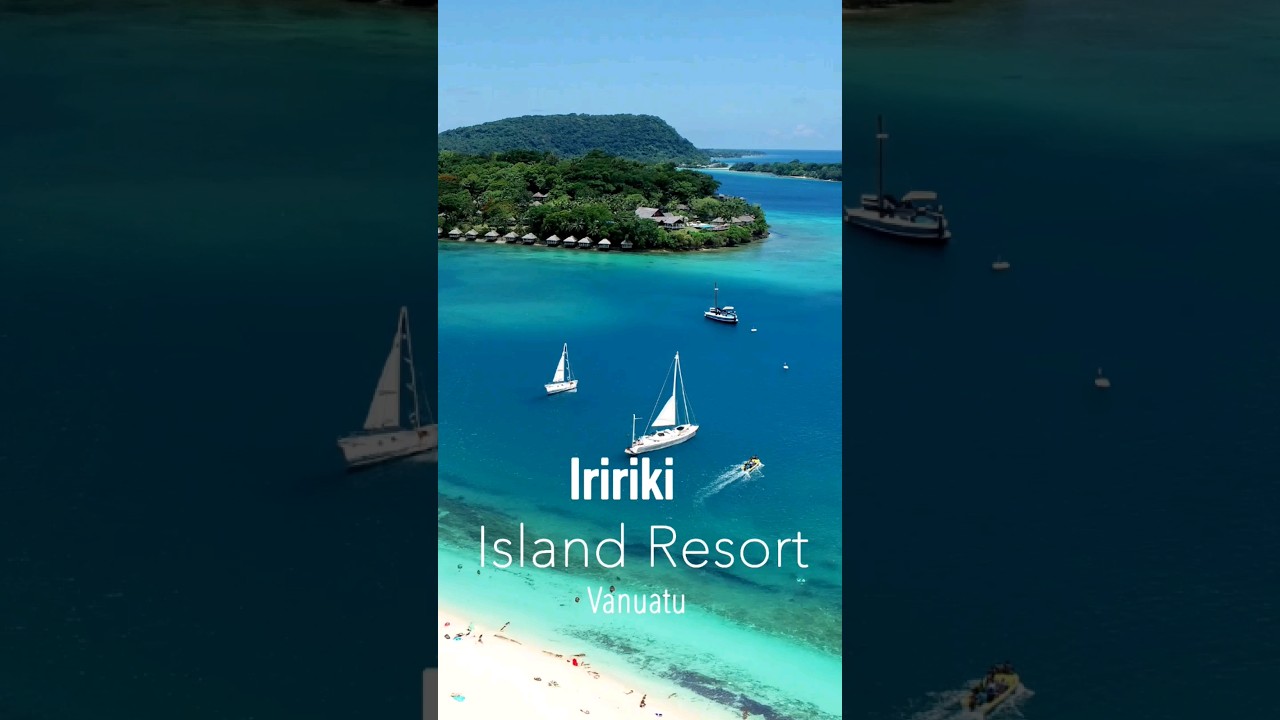 Iririki Island Resort 🏝 🇻🇺.. #shortvideo #vanuatu #youtubeshorts #pacific #travel