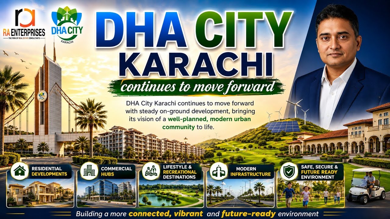 DHA CITY KARACHI | ONGOING PROJECT | BETTER LIFESTYLE | SECURE INVESTMENT 