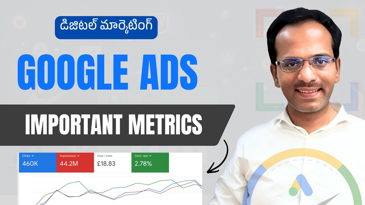 Узнайте метрики для успеха в Google Ads в 2026 году | Лучший курс обучения цифровому маркетингу н...
