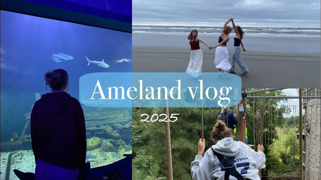 Ameland vlog! (Zomervakantie 2025)