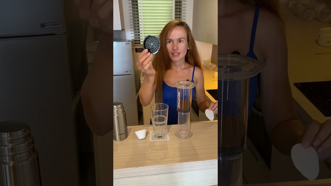 Как я завариваю кофе в Аэропрессе за 3 минуты ☕💨