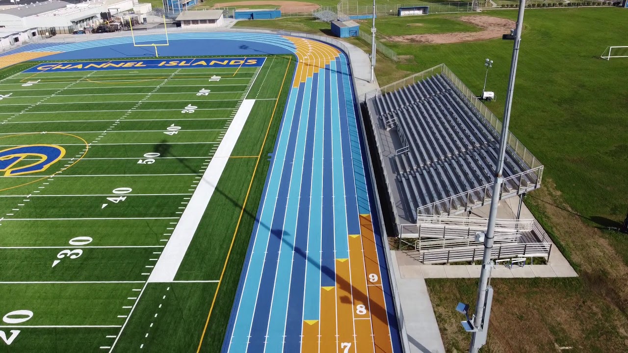 Channel Islands High School New Track (Feb 2021)