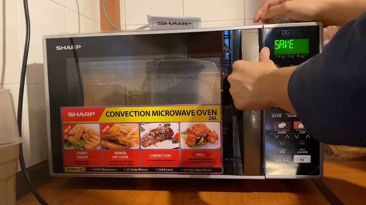Our new microwave oven!