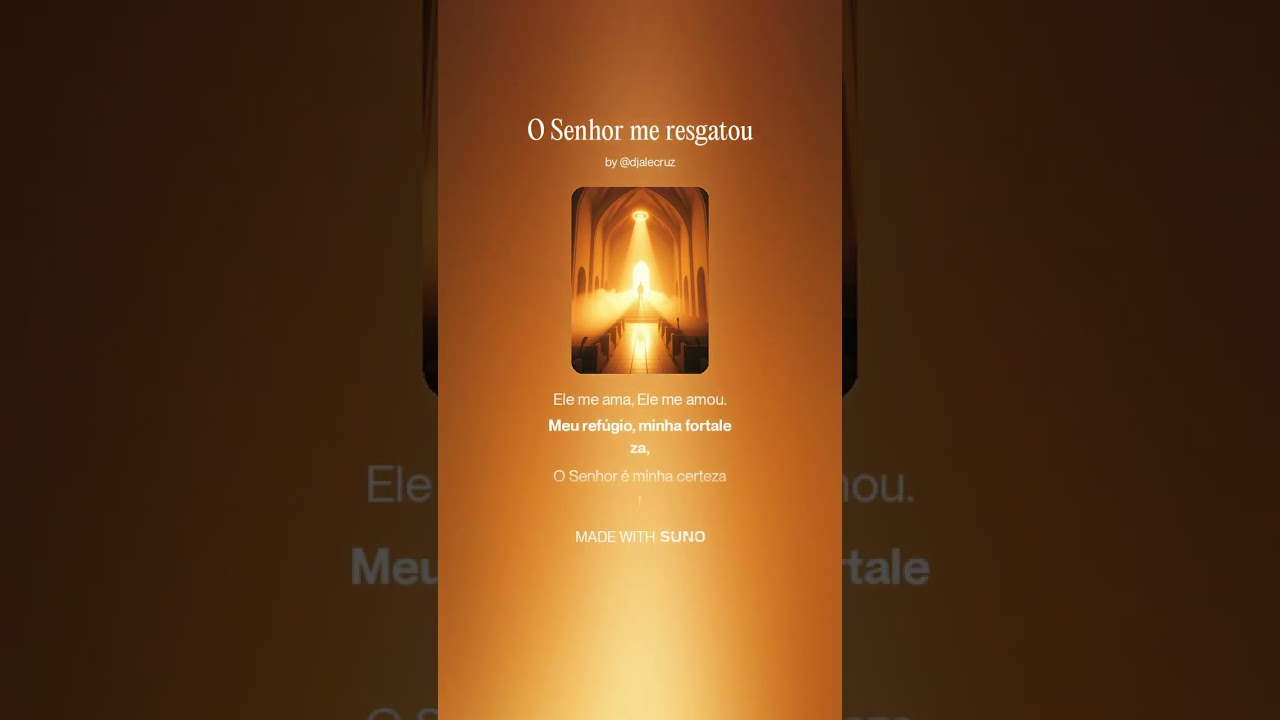 SENHOR ME RESGATOU | Lançamento Piseiro Gospel 2026 🔥