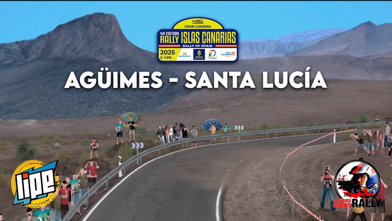 Agüimes - Santa Lucía 2025 (WRC Rally Islas Canarias) for Richard Burns Rally