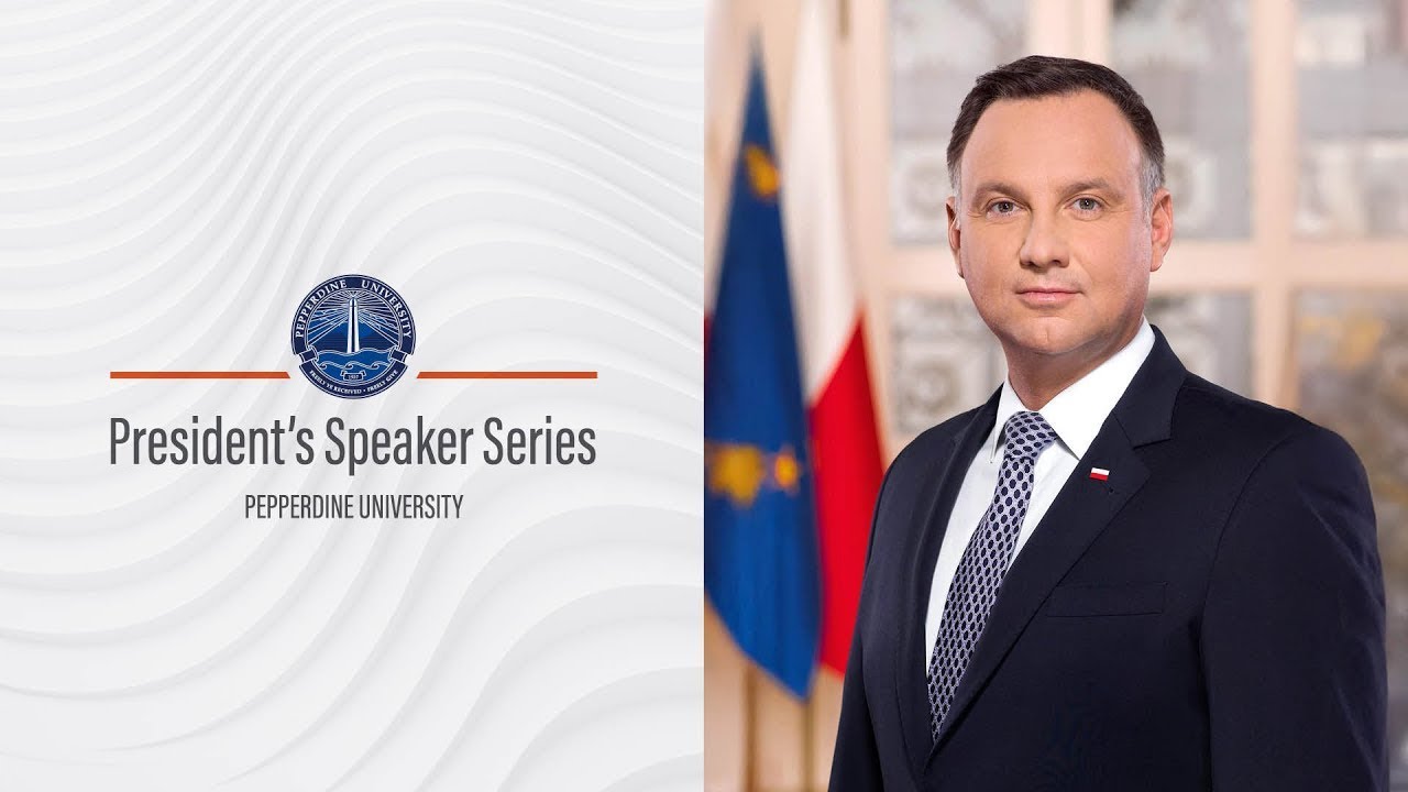 President's Speaker Series: A Conversation with Andrzej Duda, Former President of Poland