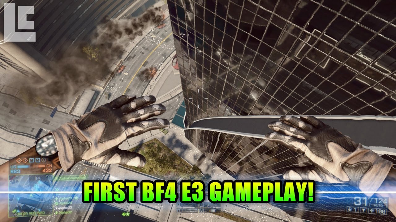 1st Battlefield 4 E3 Footage! Weapons and Squad Perks (Battlefield 4 Gameplay/Alpha/E3) E3M13