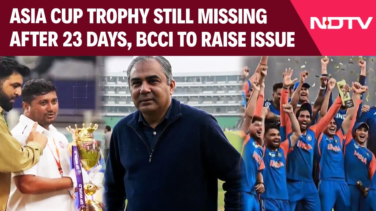 Asia Cup News | Asia Cup Trophy Still Missing After 23 Days, BCCI To Raise Issue With ICC In Dubai