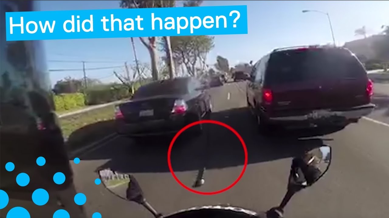 DRIVER LEAVES FUEL HOSE ATTACHED TO CAR
