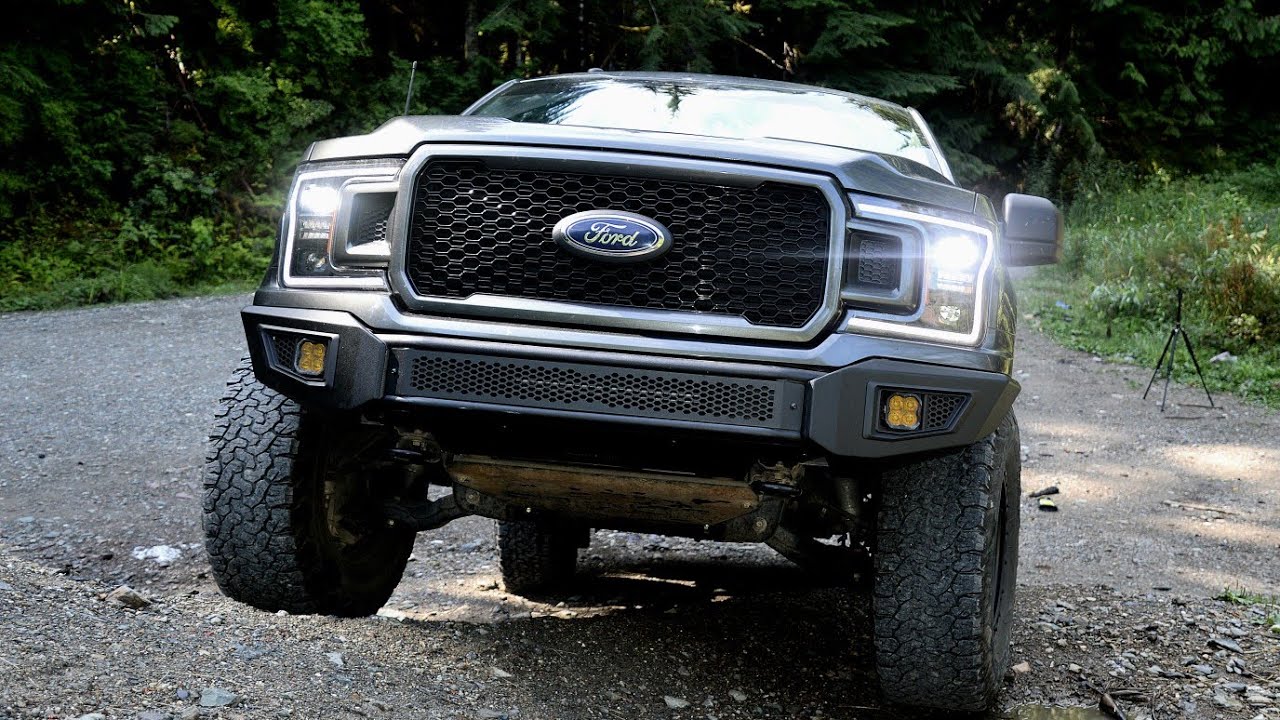 IRONBISON BARDE Front Bumper for 18-20 F150 Installation Guide