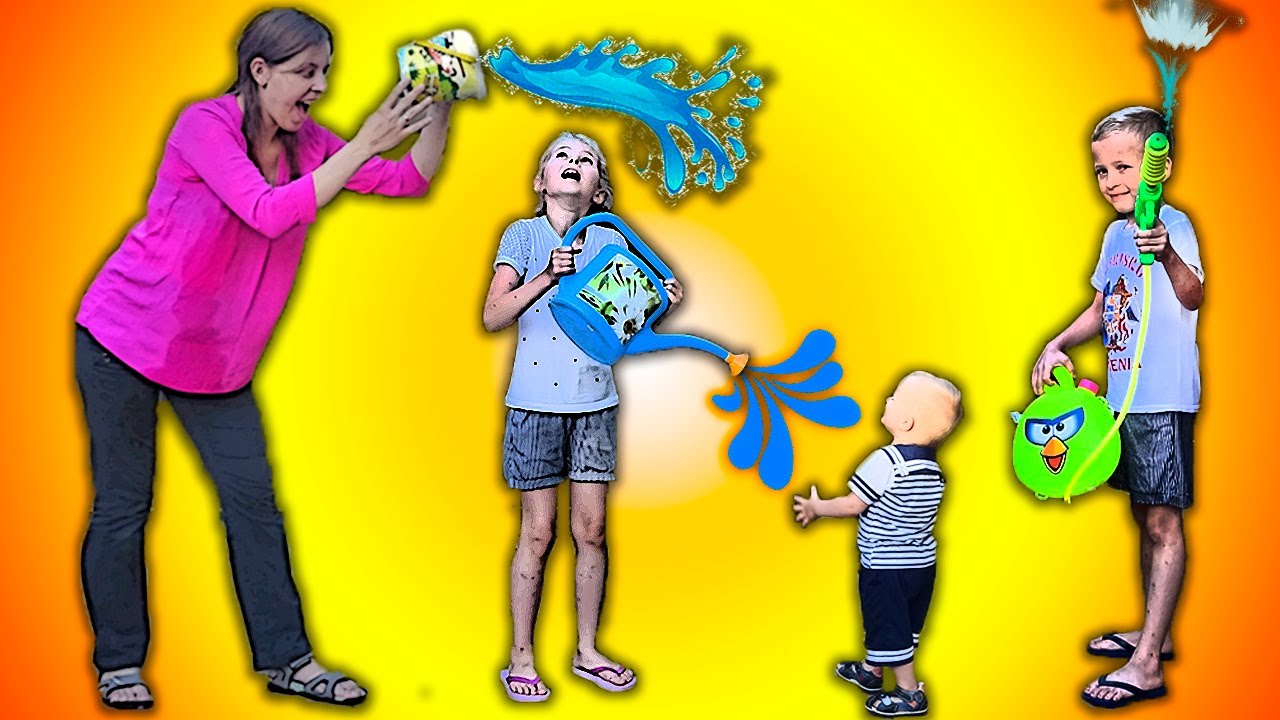 Te rog, nu mă uda - CHALLENGE | Jocuri și activități de familie