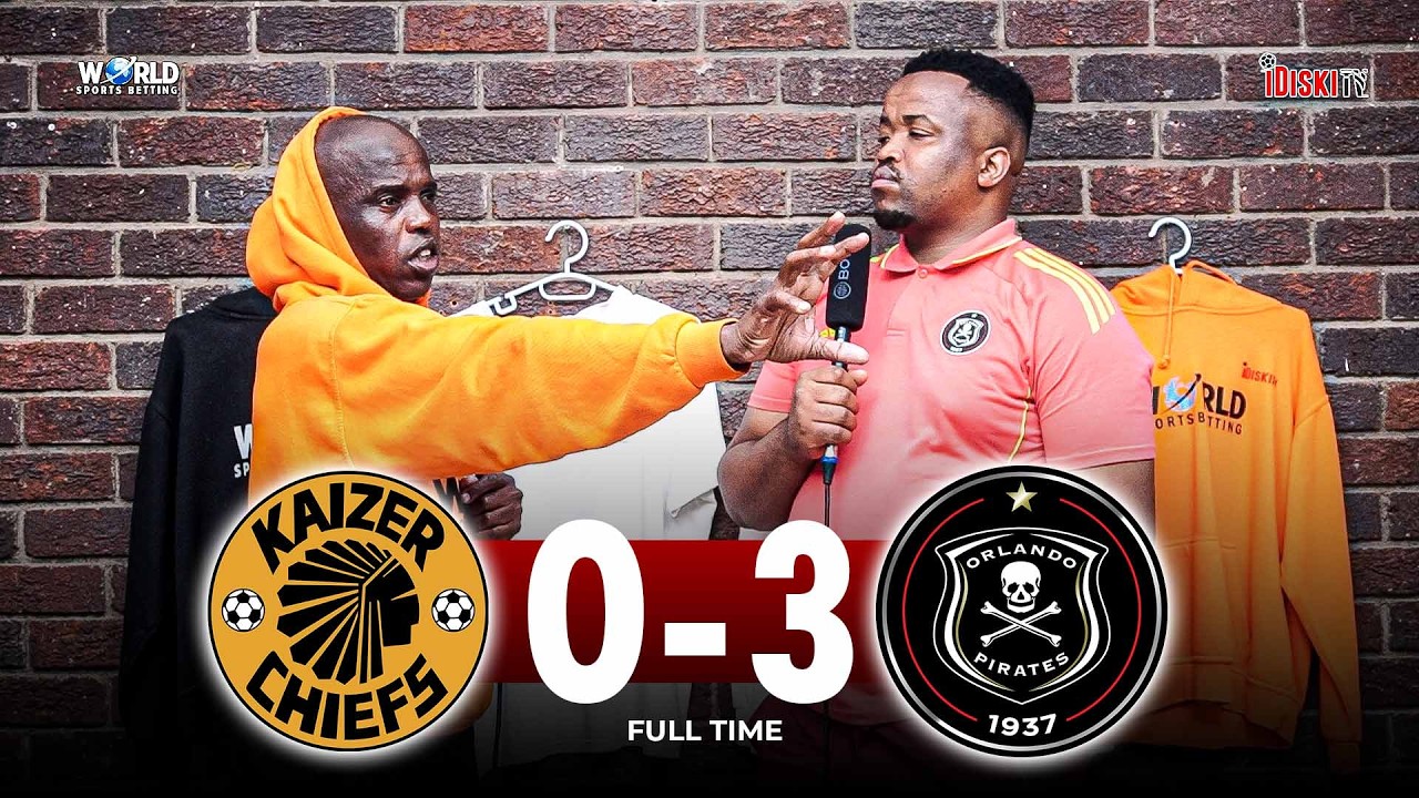 Many Players Dont Deserve To Play For Chiefs | Kaizer Chiefs 0-3 Orlando Pirates | Junior Khanye