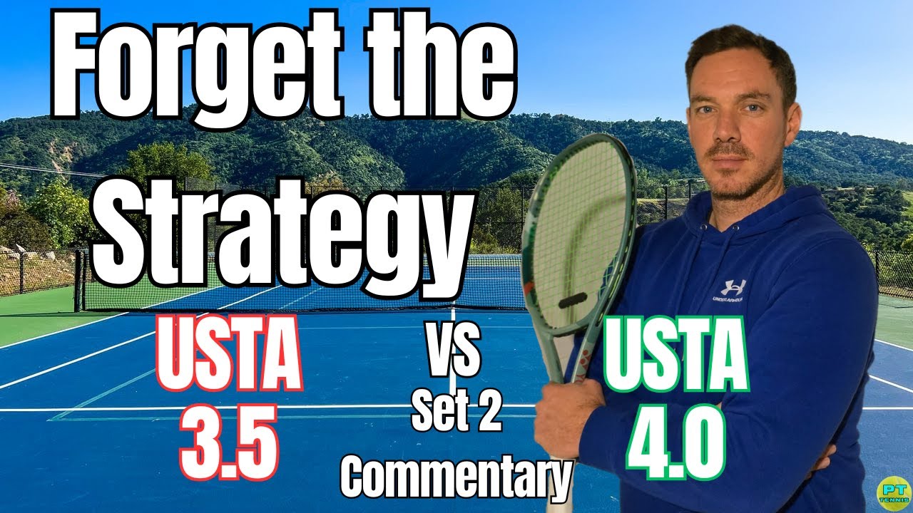 USTA 3.5 vs USTA 4.0 Tennis Match: Forget the Strategy!