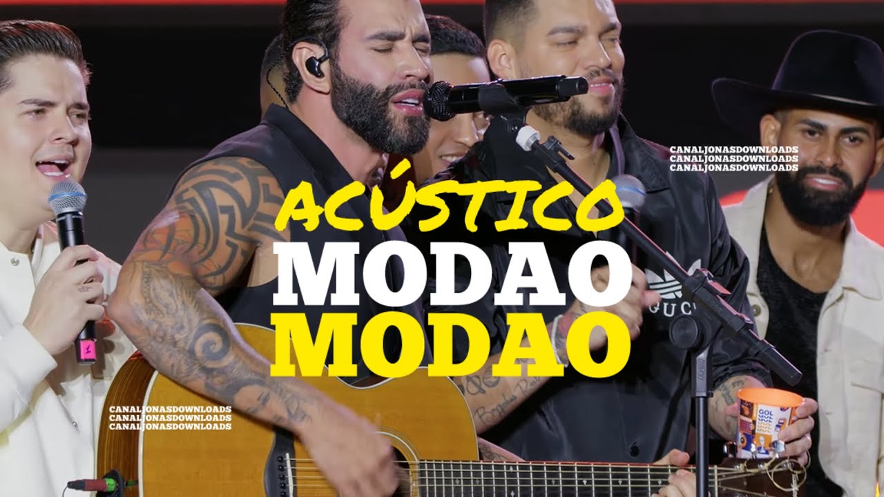 GUSTAVO LIMA - VOZ E VIOLÃO + CONVIDADOS NATANZINHO LIMA- DEVINHO NOVAES - KAELZINHO FERRAZ (LIVE)