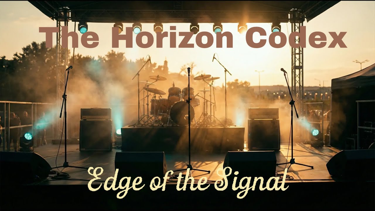 EDGE OF THE SIGNAL – Alternative Rock / Cyberpunk Rock | The Horizon Codex