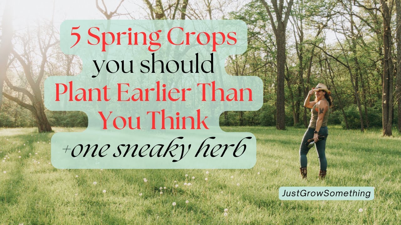 Five Spring Crops to Plant Earlier Than You Think - Ep. 286