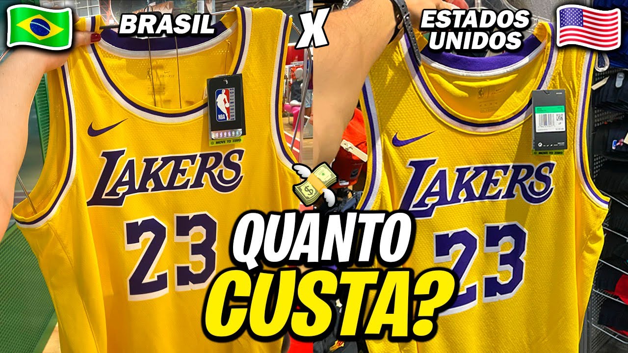 QUANTO CUSTA UMA CAMISA DA NBA NOS ESTADOS UNIDOS?! *Fui Surpreendido*
