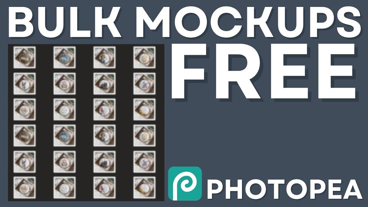 ЭКОНОМЬТЕ ЧАСЫ: Создавайте пакетные макеты в Photopea БЕСПЛАТНО