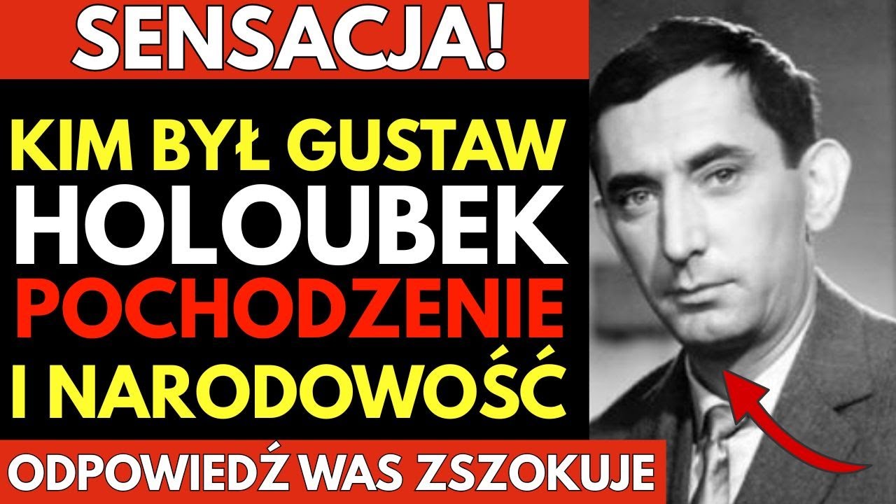 Sensacja! Kim był GUSTAW HOLOUBEK — jego CZESKIE pochodzenie! Tajemnica NAZWISKA!