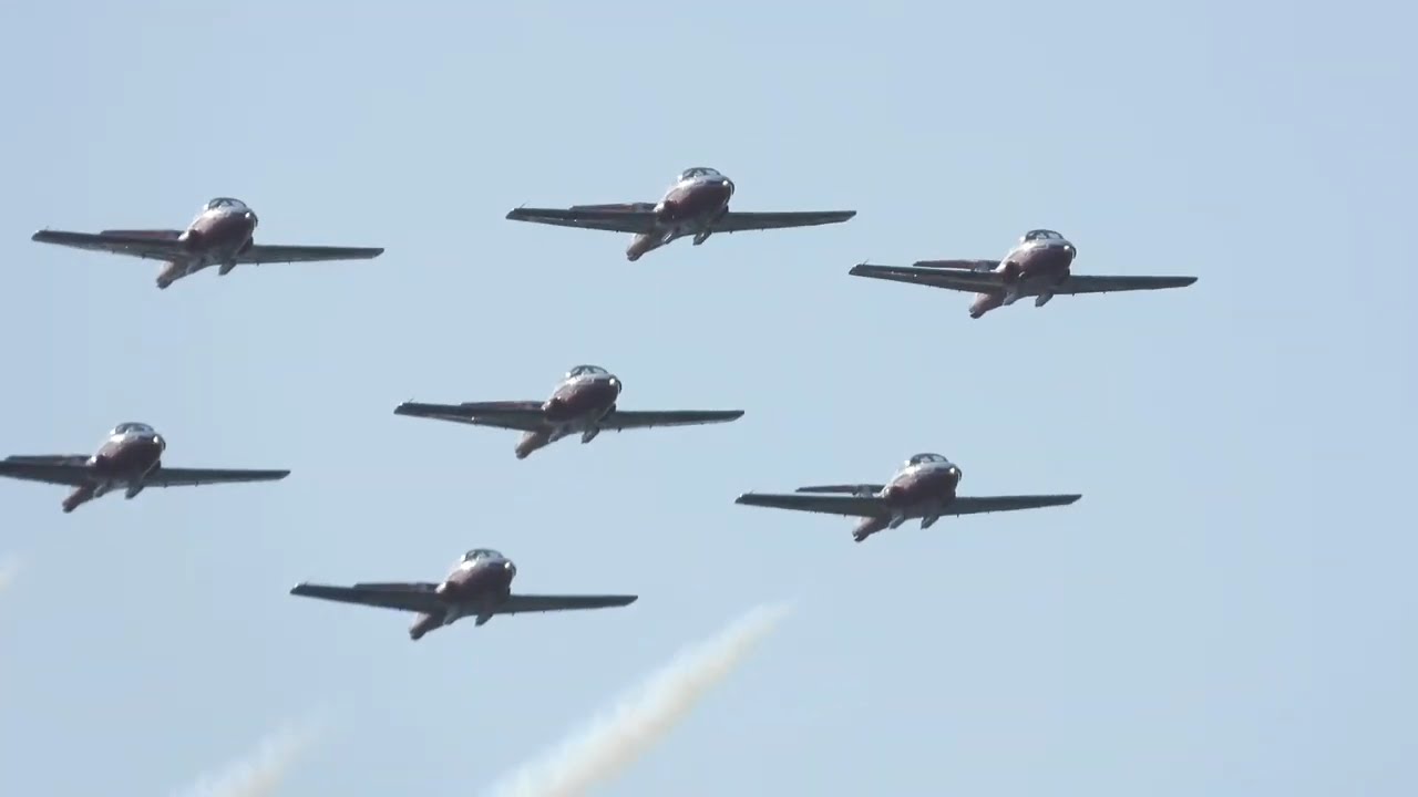 RCAF Snowbirds Display Aero Gatineau 2023