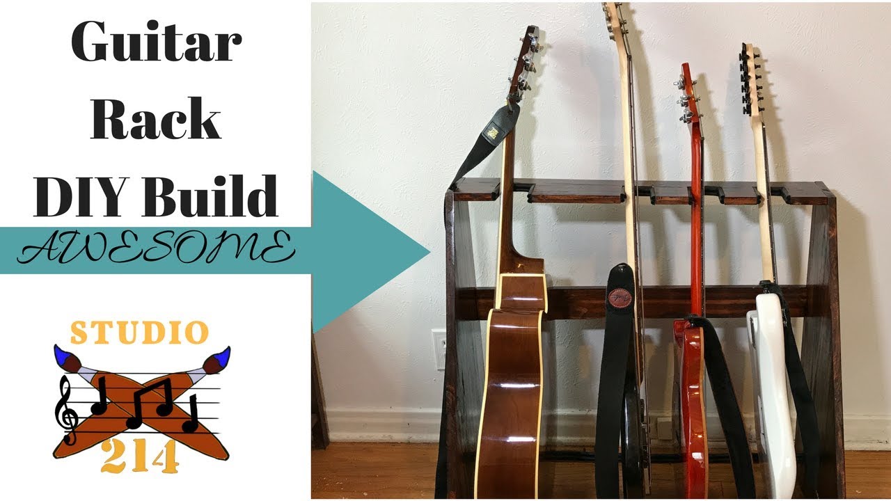 Guitar Rack Build - DIY Woodworking Project