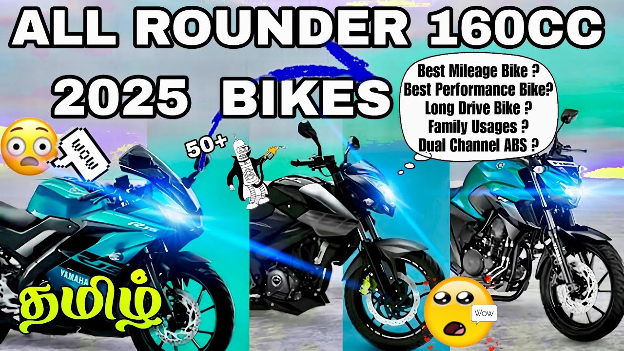 2025 Top 5 All Rounder Bikes ? 😋 | DUAL channel ABS Bikes ? | 55+ Mileage 😱 @VSDVIBE