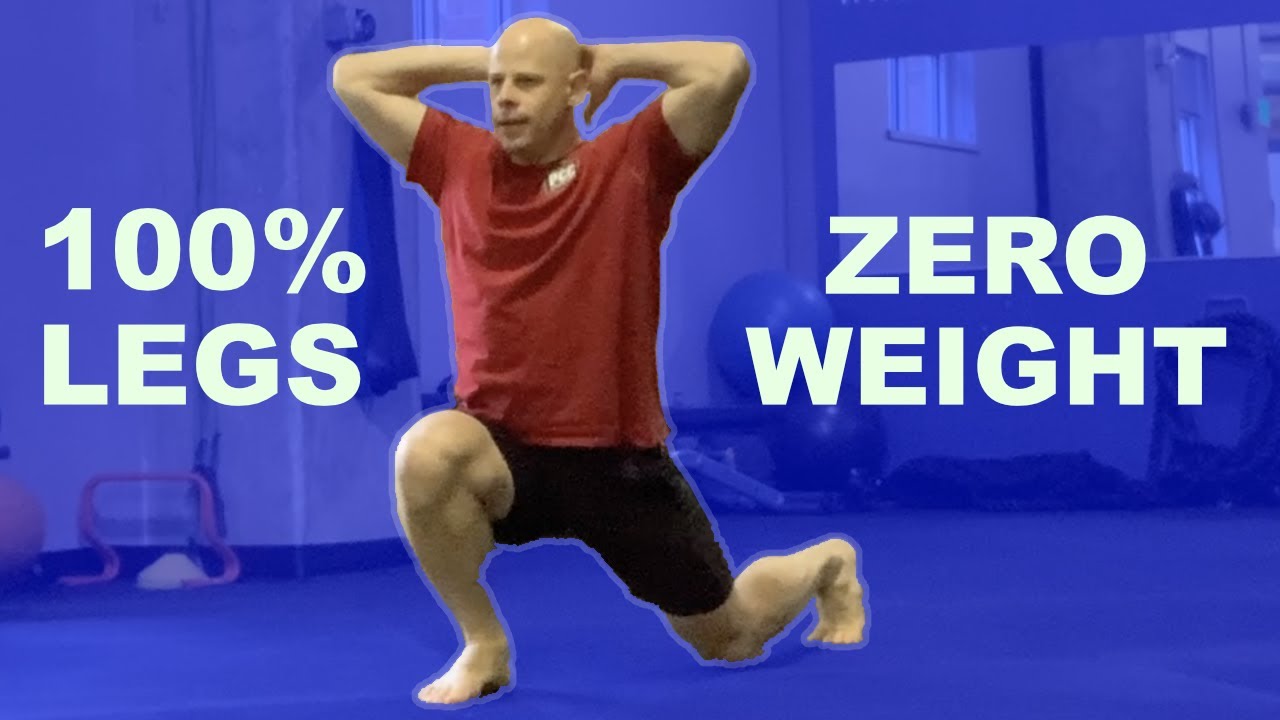 Zero Equipment Leg Micro Workout