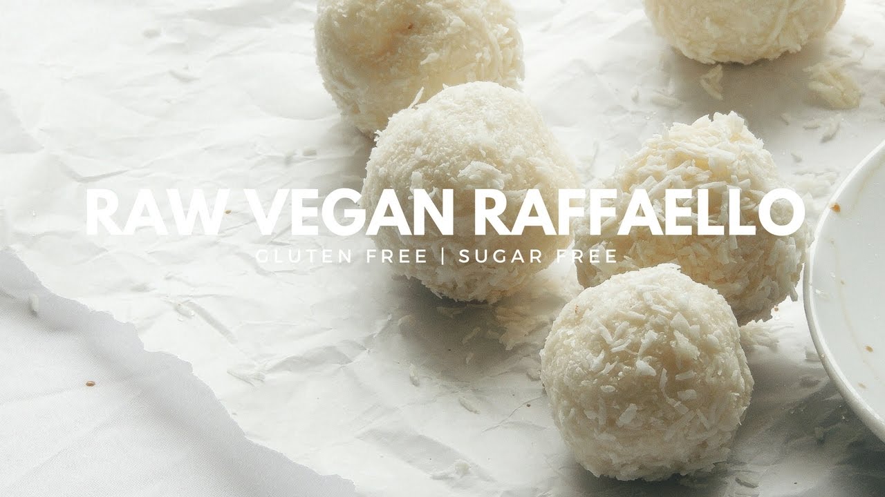 RAW VEGAN RAFFAELLO | Sugar free - Gluten free