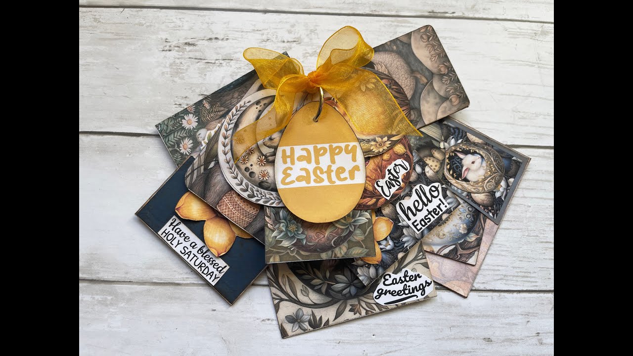 SS Digital Studio Easter Themed Flip Tag Set #printablekit