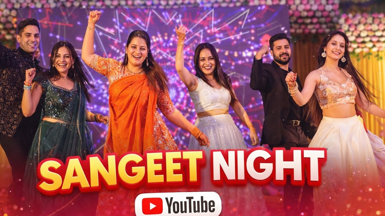 Sangeet vlog ✨❤️-Part 1