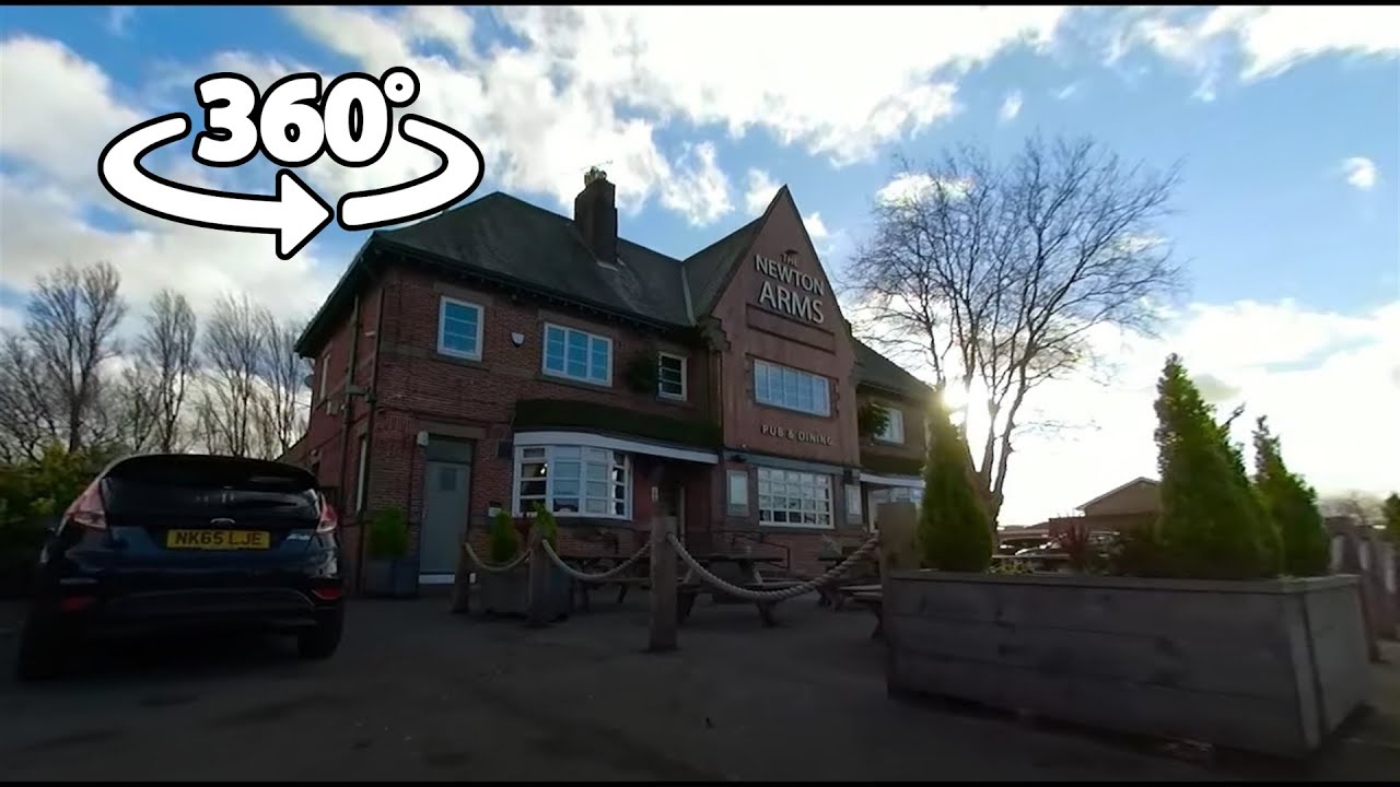 360 VR - Walking to the Newton Arms in Doncaster