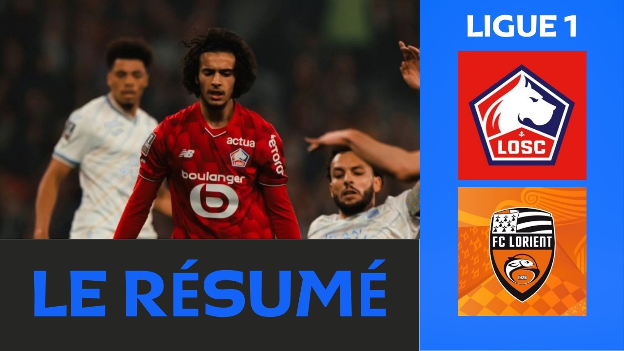 Lille OSC - FC Lorient | 1-1 | Résumé | Ligue 1 2025-26 | lille lorient