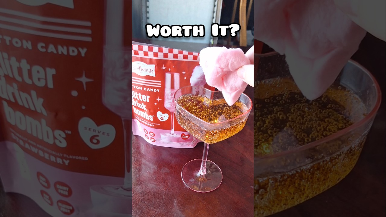 Valentine Gift Ideas & Glitter Drink Bomb Review 