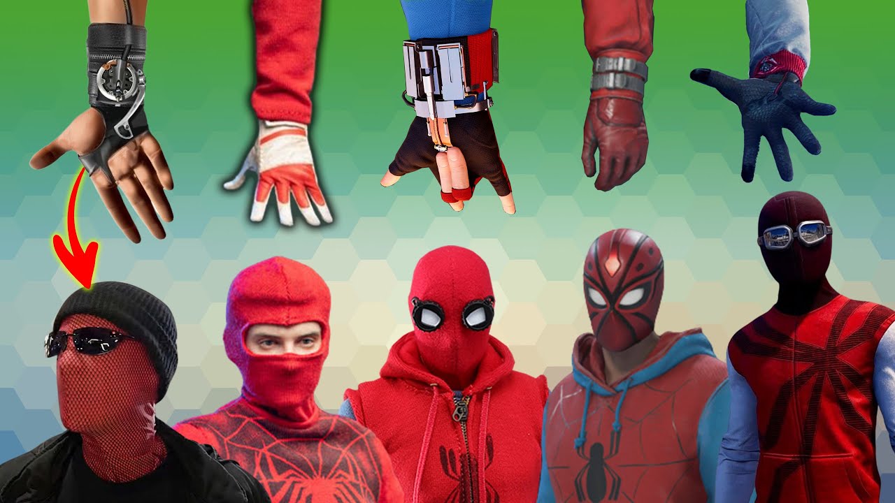 Spider-Man: Every Home-made Suit (Human Spider)