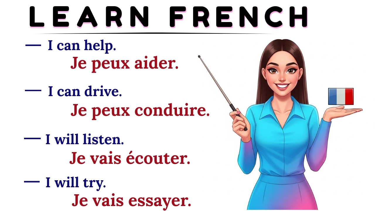 Most Common French Phrases and Expressions You Must Know | Easy French | Learn French | Français