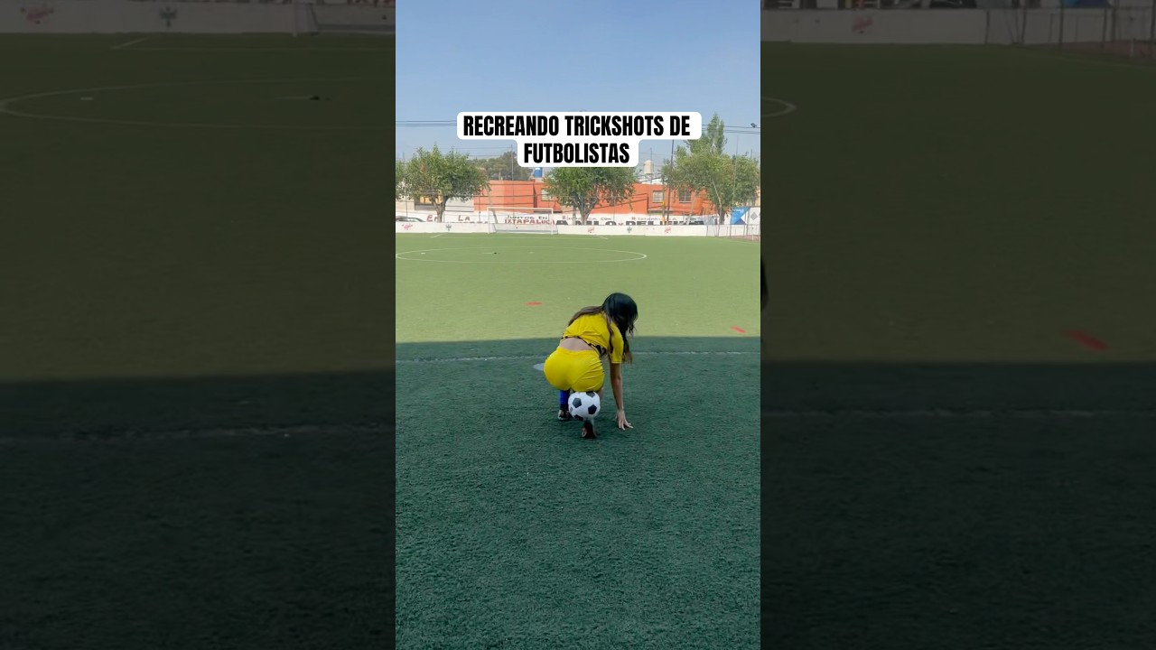 recreando trickshots de futbolistas y otros🙂&zwj;↕️ #futbol #mercedesroa #recopilacion #messi #neymar