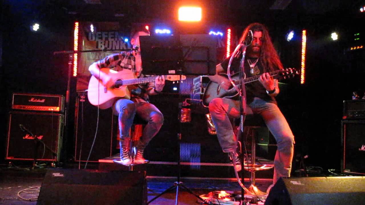 Bas Maas & Marc Meesters - Bed of Roses *live* @ Oefenbunker, Landgraaf, 26.06.2015