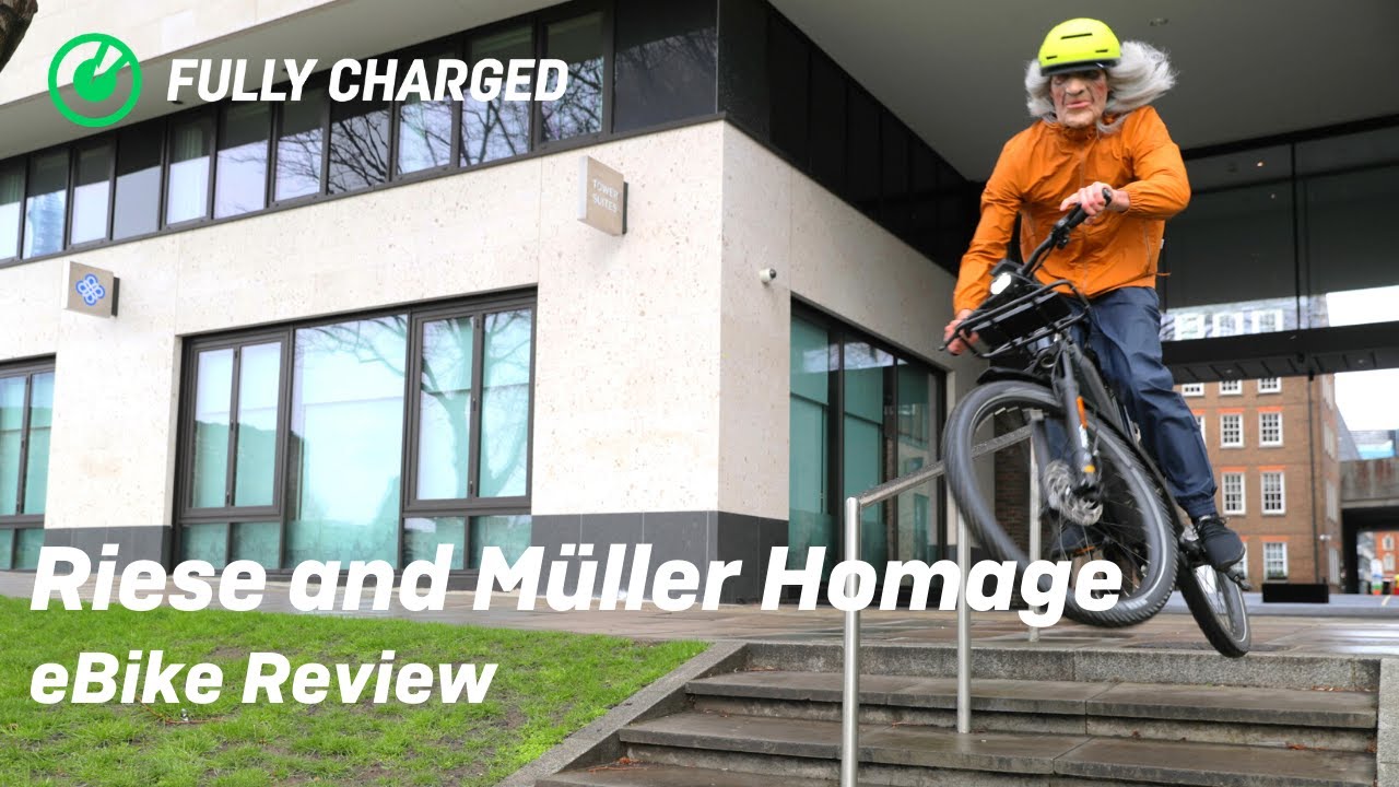 Are eBikes just for Grandads? | Riese and Müller Homage review