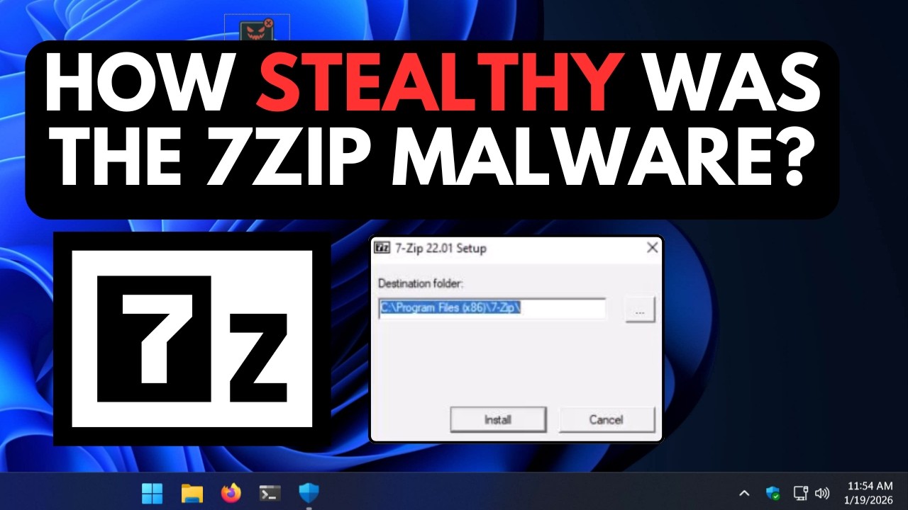 Насколько скрытна вредоносная программа 7zip и как её обнаружить?