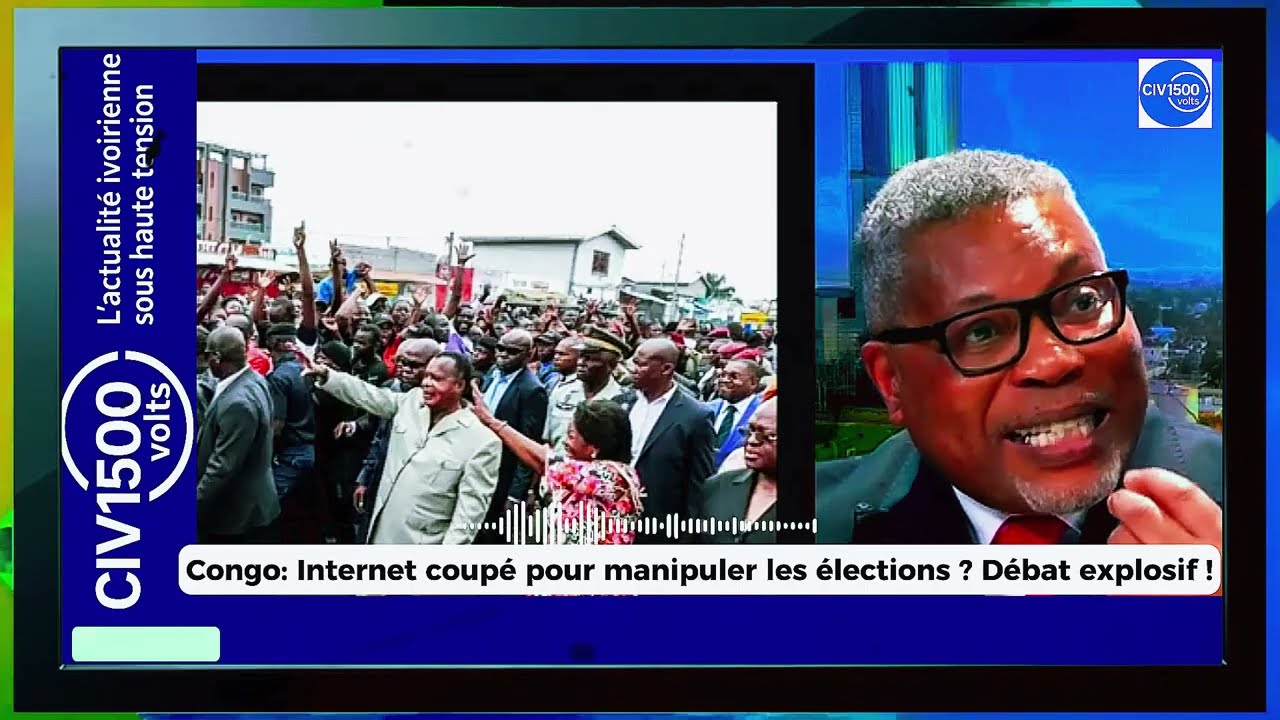 Congo : Internet coupé pour manipuler les élections ? Débat explosif !