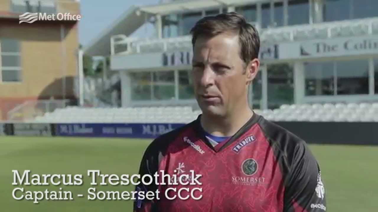 How the weather impacts on cricket with Marcus Trescothick