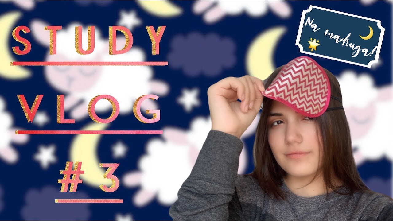 STUDY VLOG #3 | ESTUDEI  A MADRUGADA TODA 😬😴