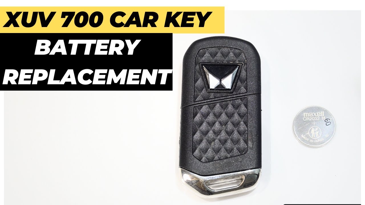 Mahindra XUV 700 Key Fob BATTERY Replacement | Easy DIY Guide